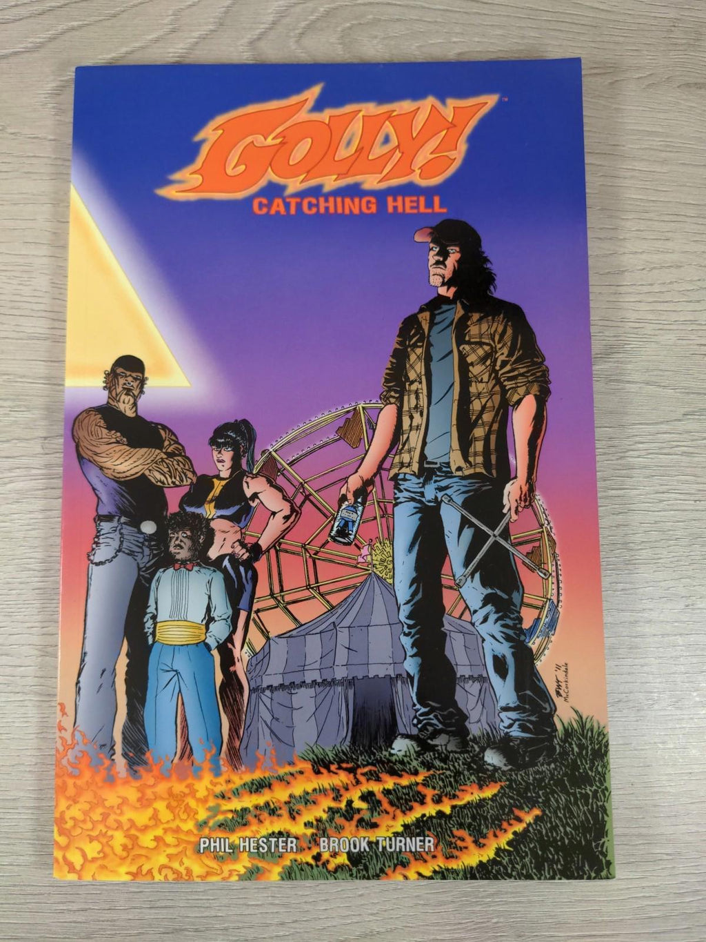 Image Comics Golly Vol 1 Catching Hell  Phil Hester Paperback 2011 Graphic Novel