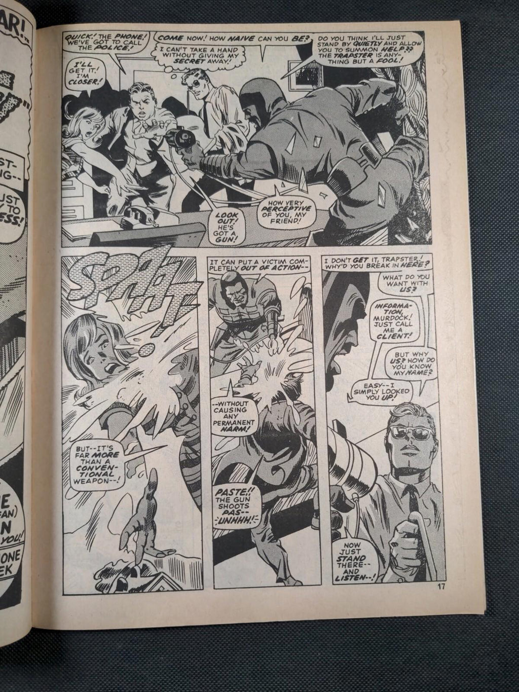 Mighty World of Marvel Comic Issue No 133 April 1975 Marvel UK Vintage Comic - Retrorama UK