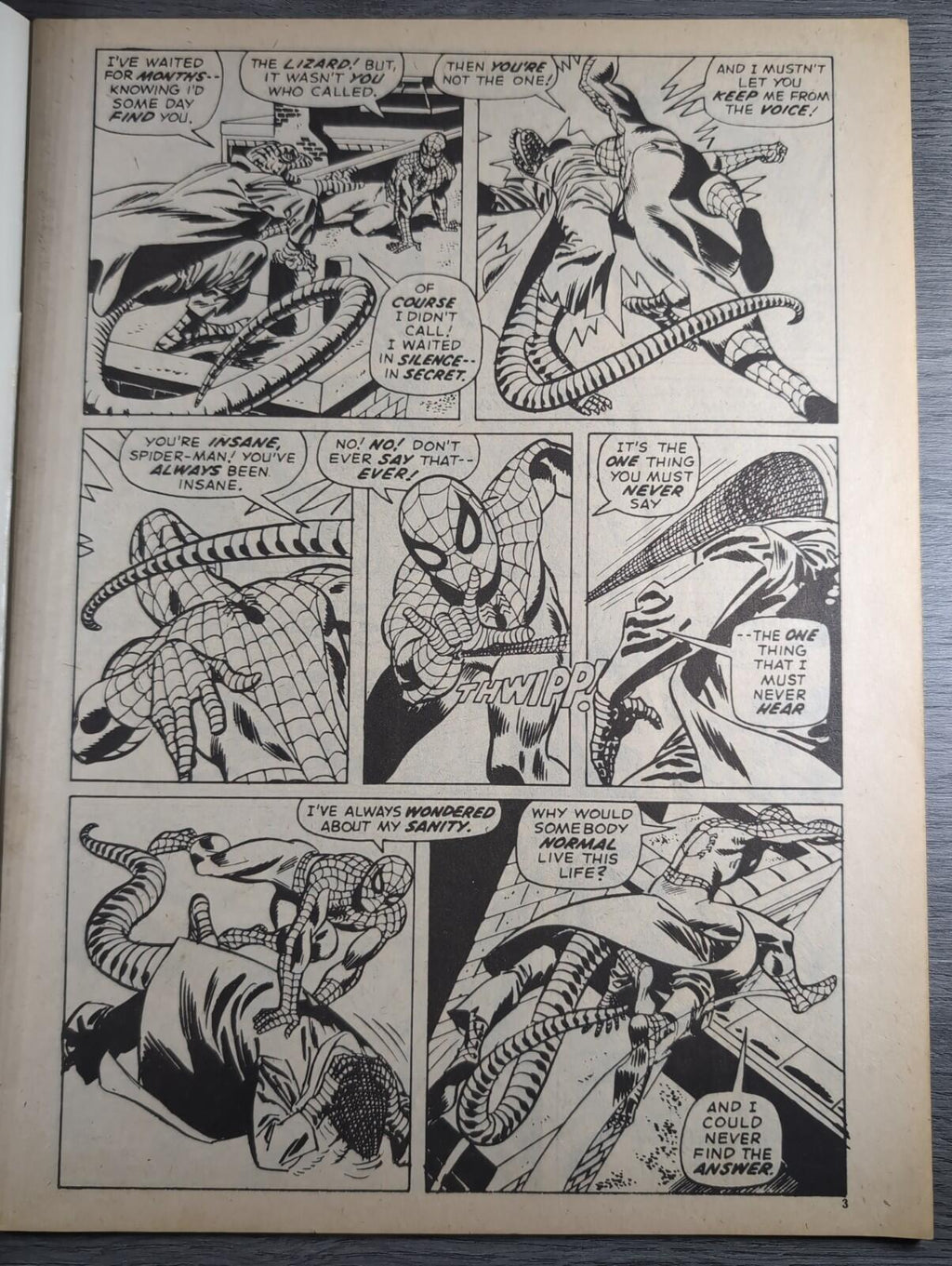Spider-Man Comics Weekly No 138 Marvel Comics UK 4th October 1975 Vintage Comic