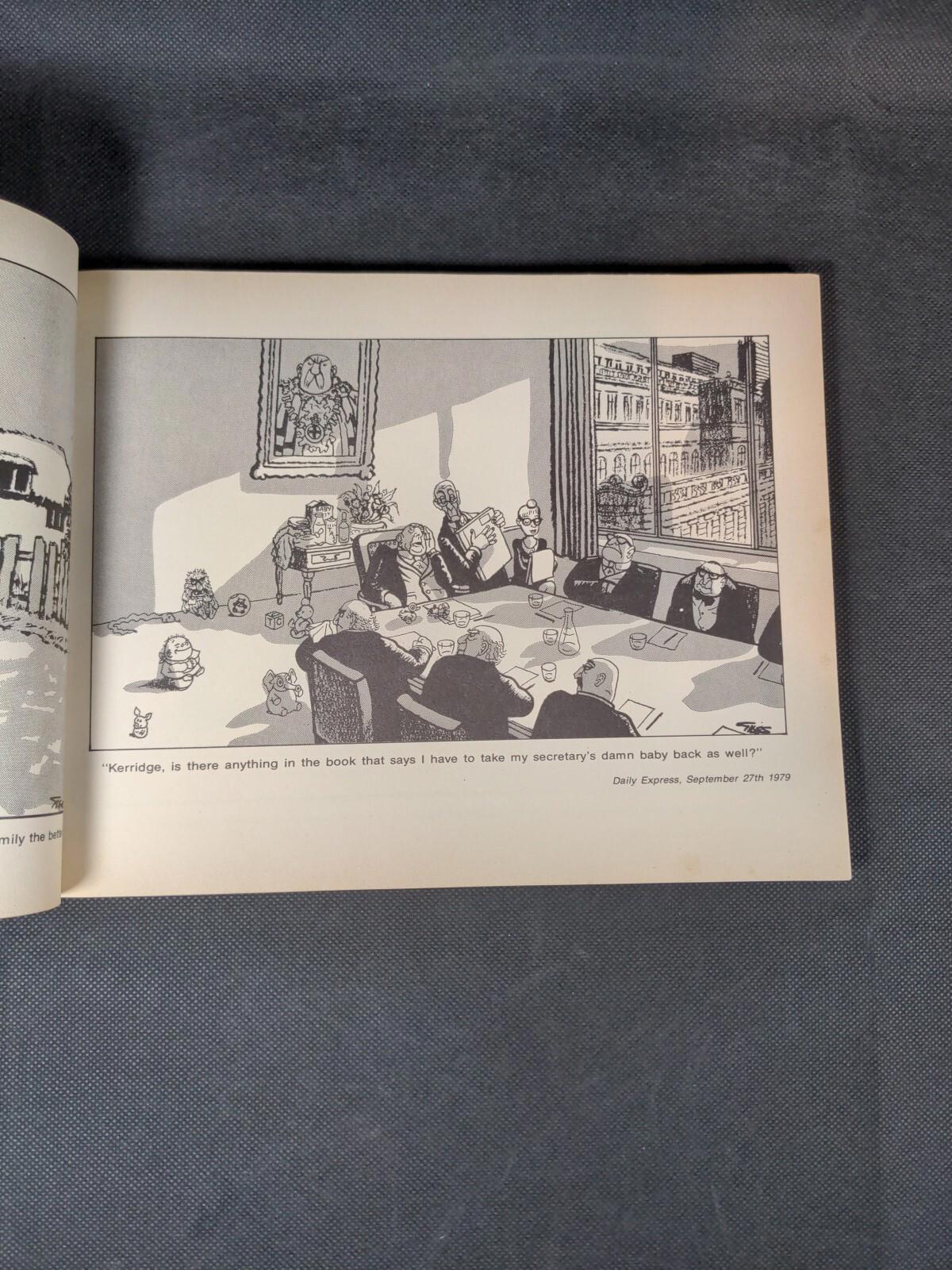 Giles Annual  1980  Thirty-Fourth Series 1980 Vintage Cartoon Book Clipped