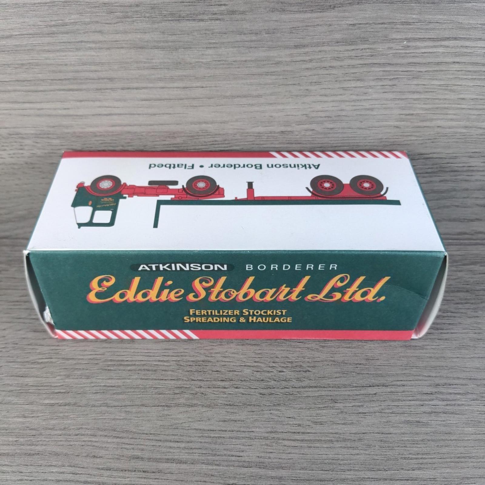 Atlas Editions Eddie Stobart Atkinson Borderer Flatbed 1:76 Scale Die-Cast Model