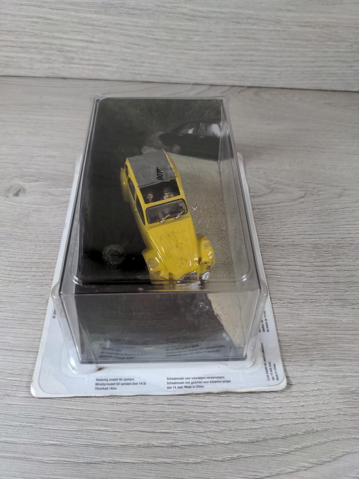 Eaglemoss James Bond 007 Citroen 2CV Diecast Car 1:43 Scale + Magazine #5