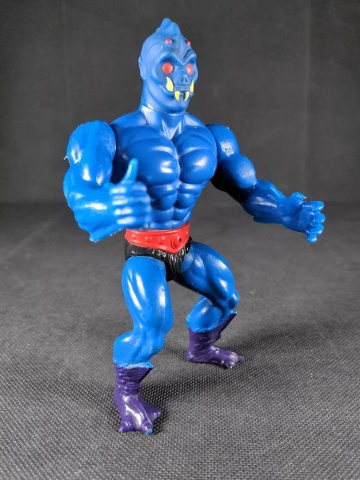 Masters Of The Universe MOTU Webstor Figure He-Man Mattel 1981 Vintage Figure - Retrorama UK