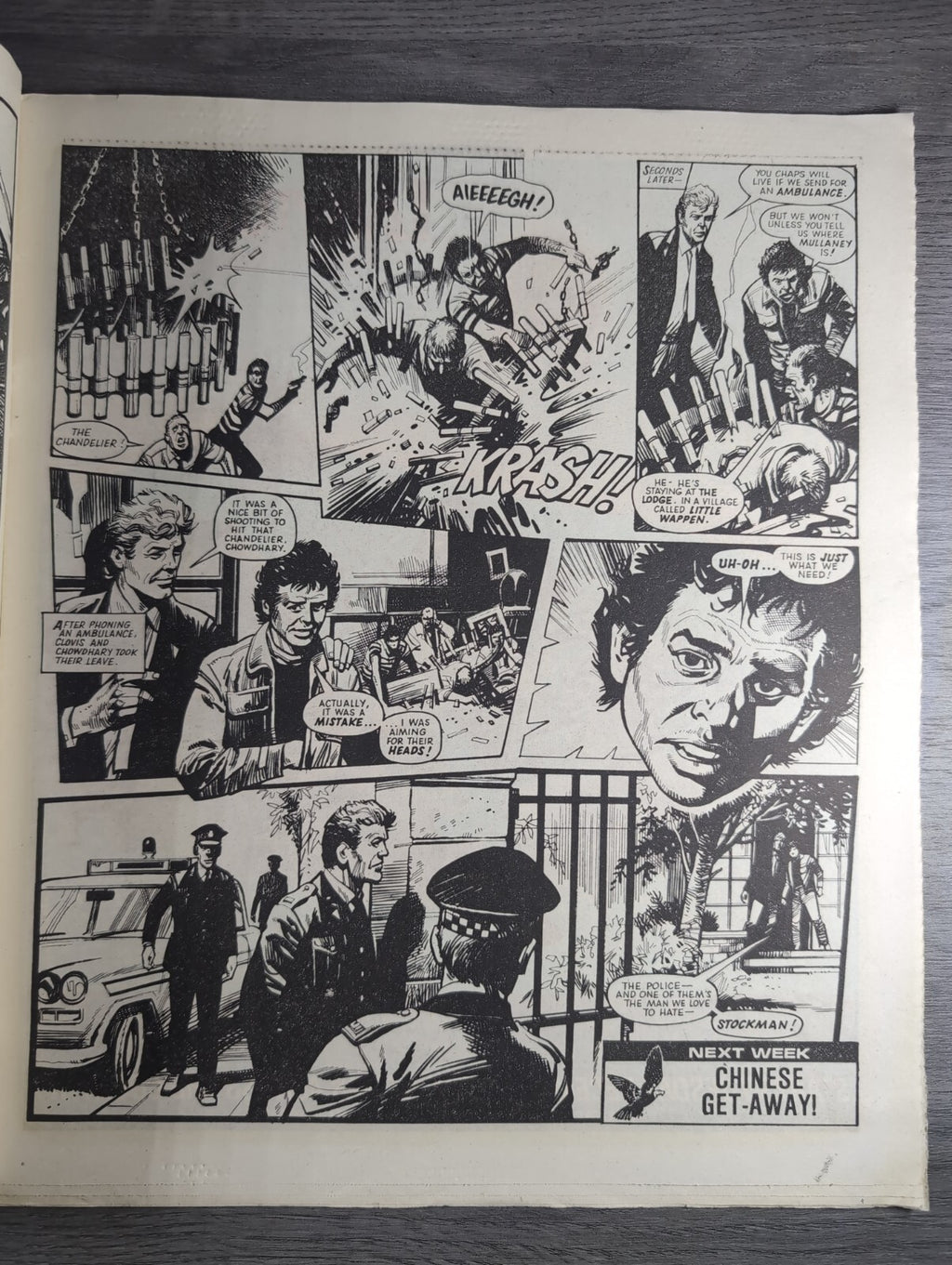 Eagle Comic Issue No. 244 22nd November 1986 Vintage Retro UK Comic