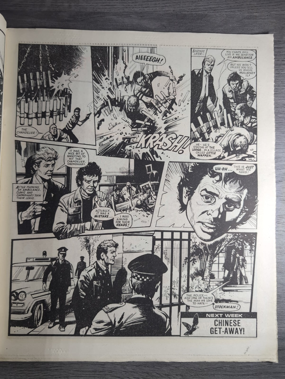 Eagle Comic Issue No. 244 22nd November 1986 Vintage Retro UK Comic