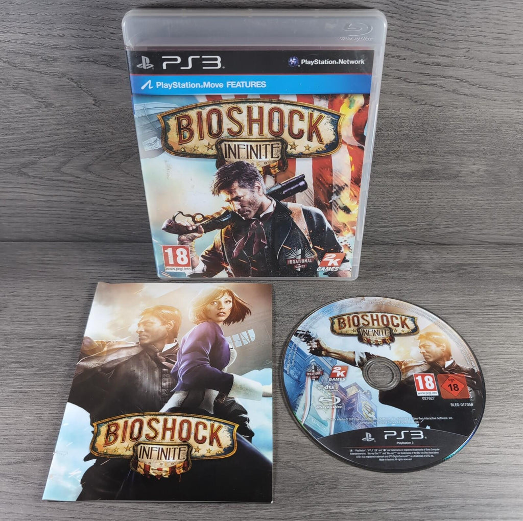 Bioshock Infinite Playstation 3 PS3 Game Very Good Condition Disk