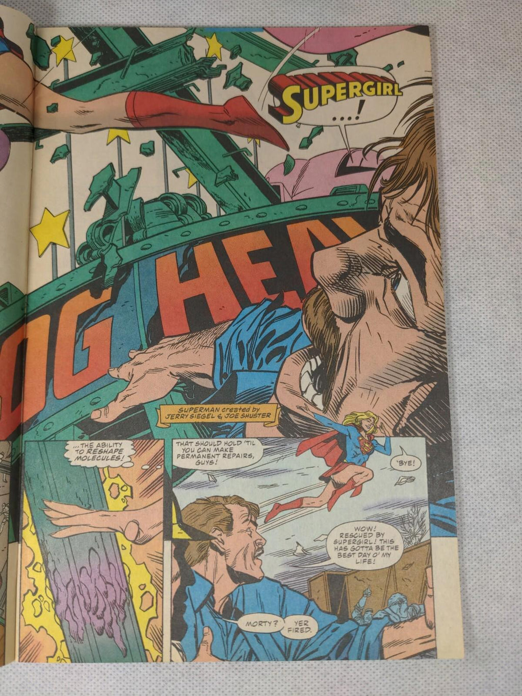 DC Comics Supergirl Action Comics Issue Number 706 January 1996 Vintage Comic - Retrorama UK