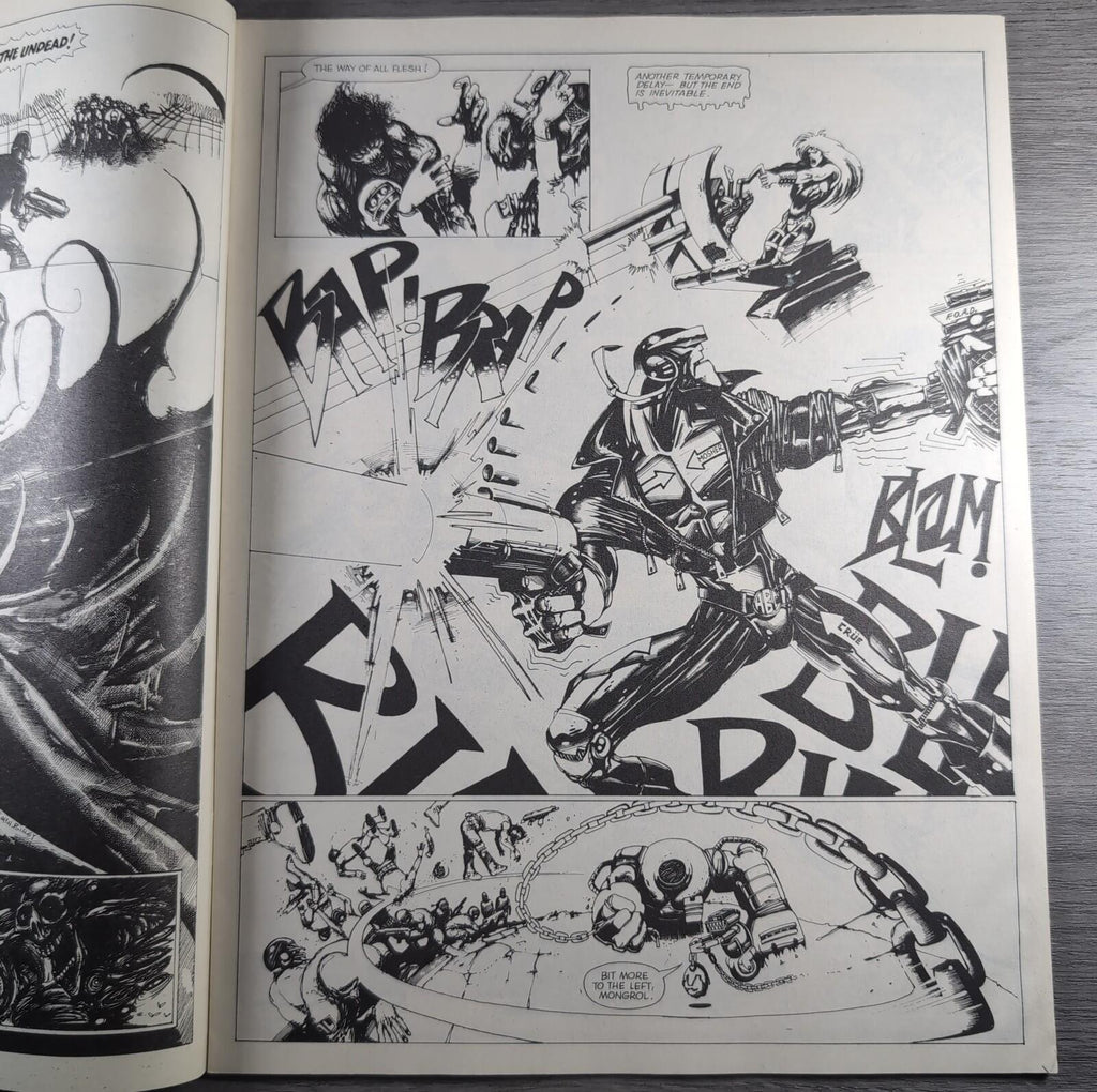 2000AD Prog 566 Featuring Judge Dredd 19th March 1988 Vintage Comic