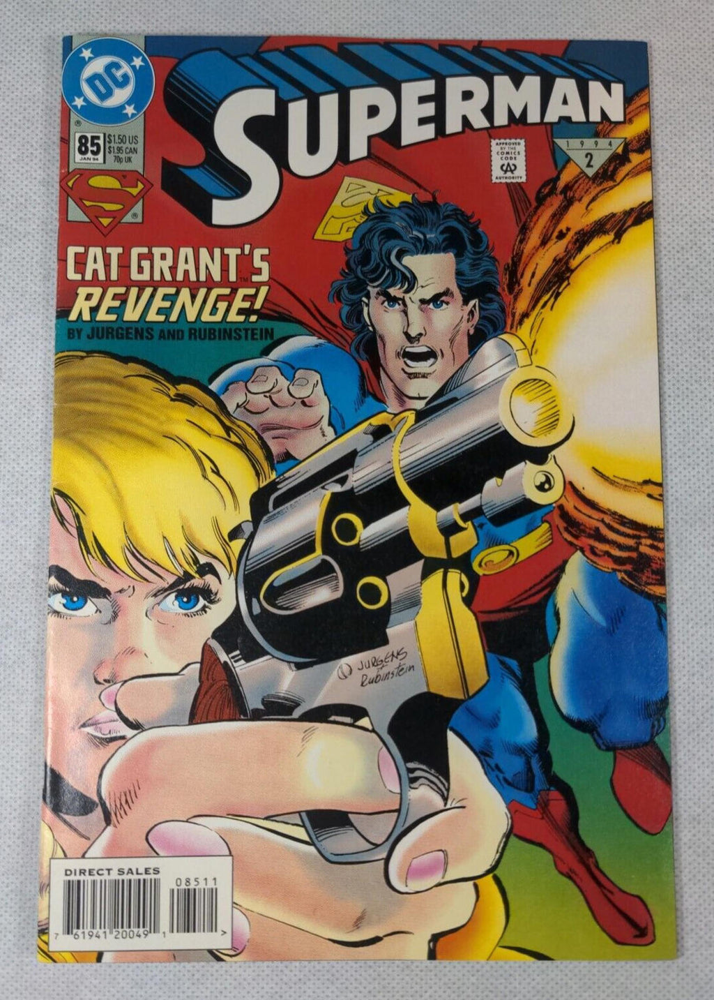 DC Comics Superman #85 January 1994 Vintage Comic