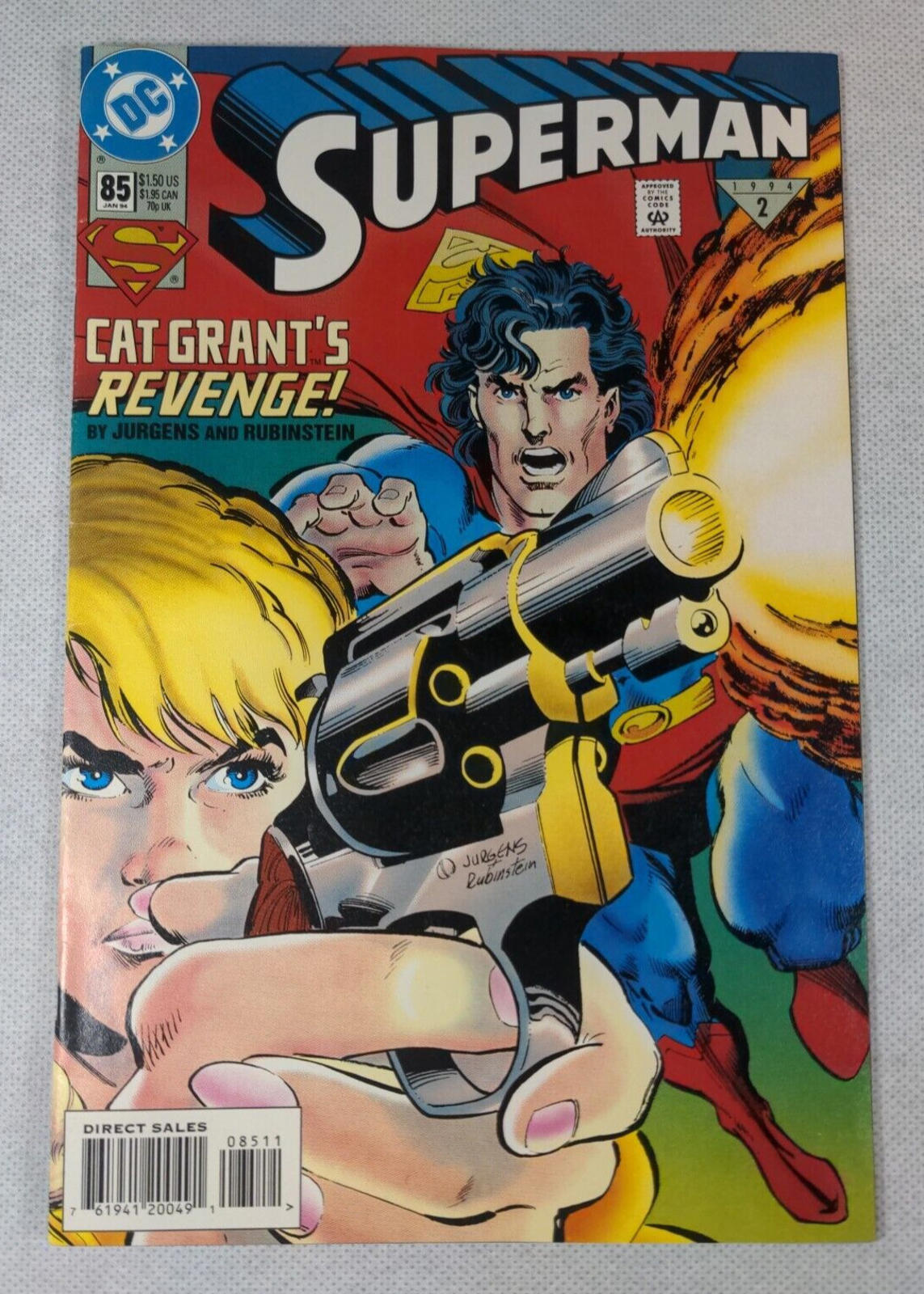 DC Comics Superman #85 January 1994 Vintage Comic - Retrorama UK