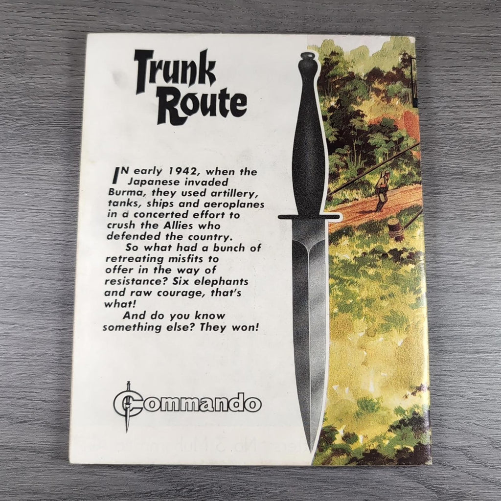 Commando Comic Issue Number 941 Trunk Route