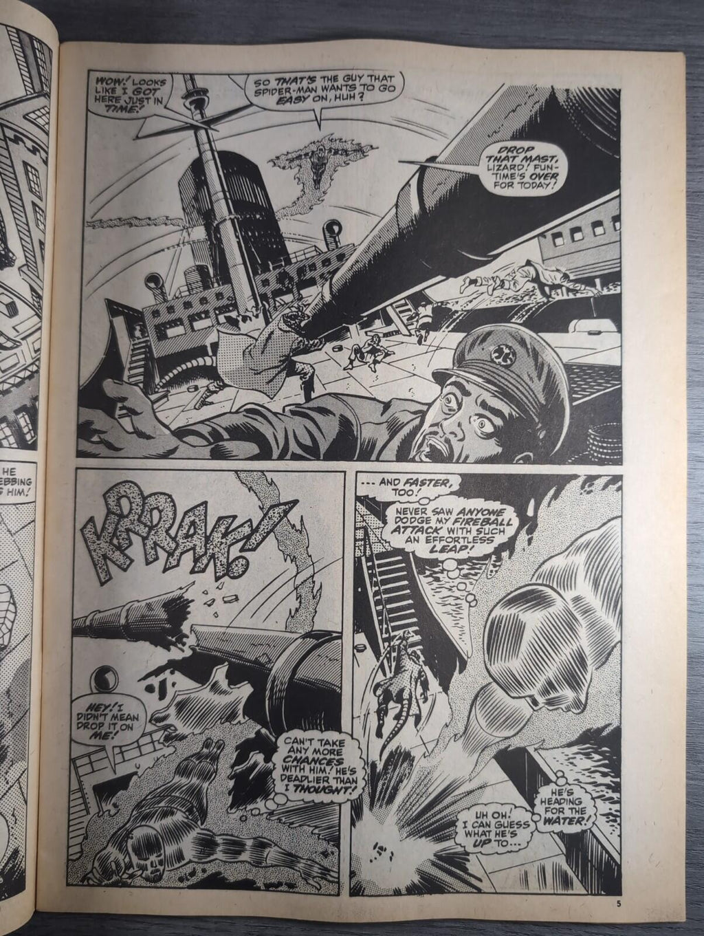 Spider-Man Comics Weekly No 95 Marvel Comics UK 7th December 1974 Vintage Comic