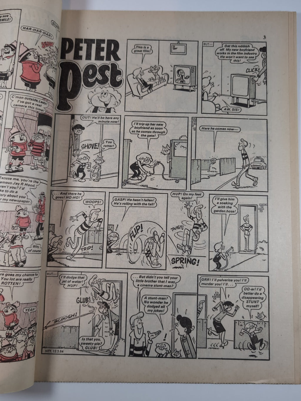 Nutty Comic Featuring Bananaman Issue No. 222 12th May 1984 Vintage Retro Comic