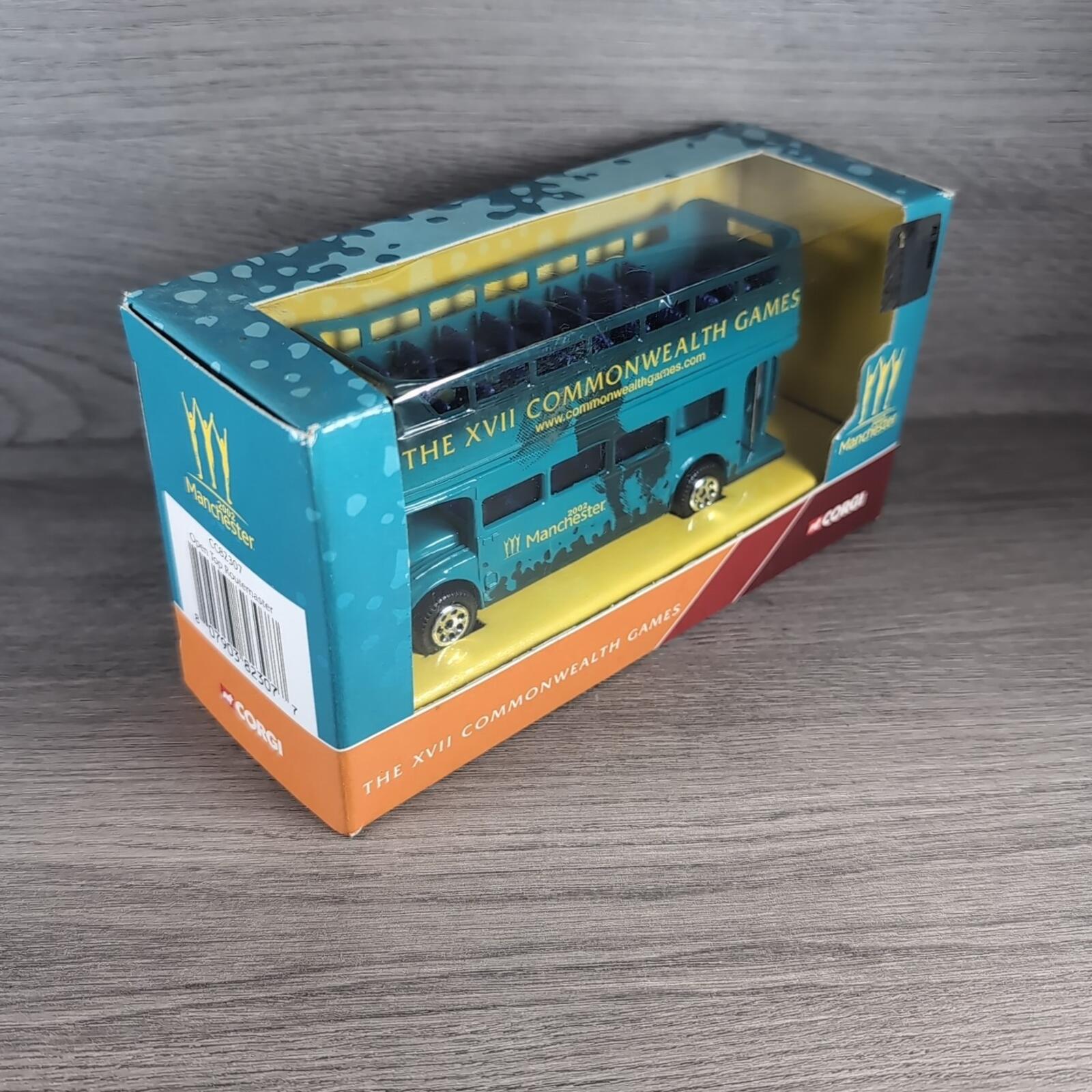 Corgi CC82307 Diecast Bus  Routmaster  XV11 Commonwealth Games Manchester 2002