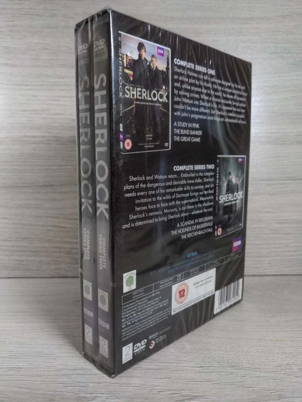 Sherlock - Complete Series 1 & 2 DVD Box Set 2012 New & Sealed