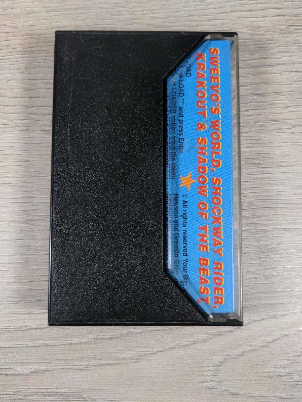 Your Sinclair Four Pack No3 Dec 1990 ZX Spectrum Game Cassette Tested & Working - Retrorama UK