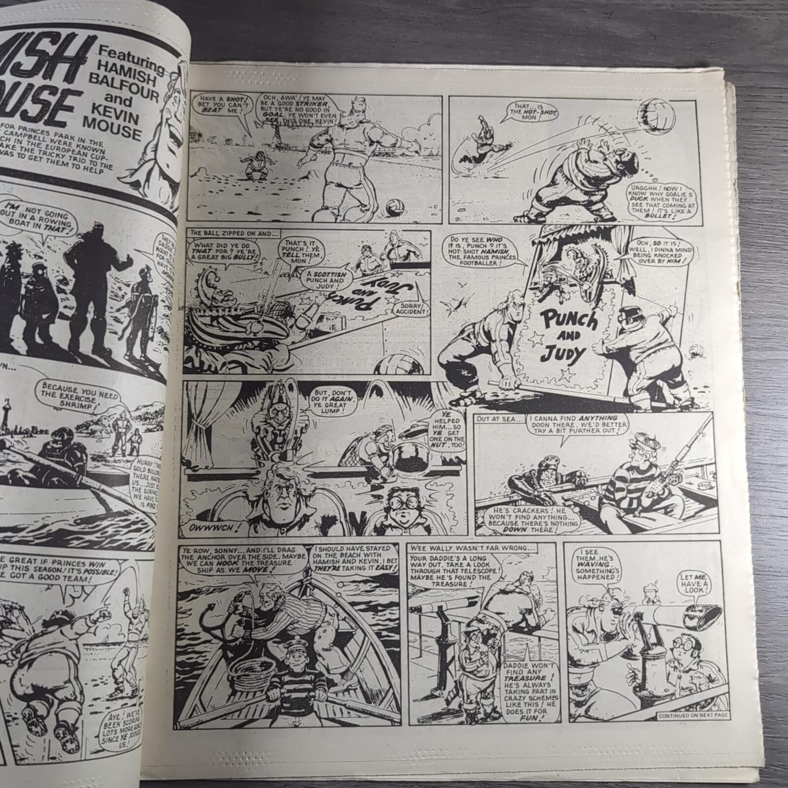 Roy of The Rovers 19th October 1985 Vintage Comic IPC Magazines