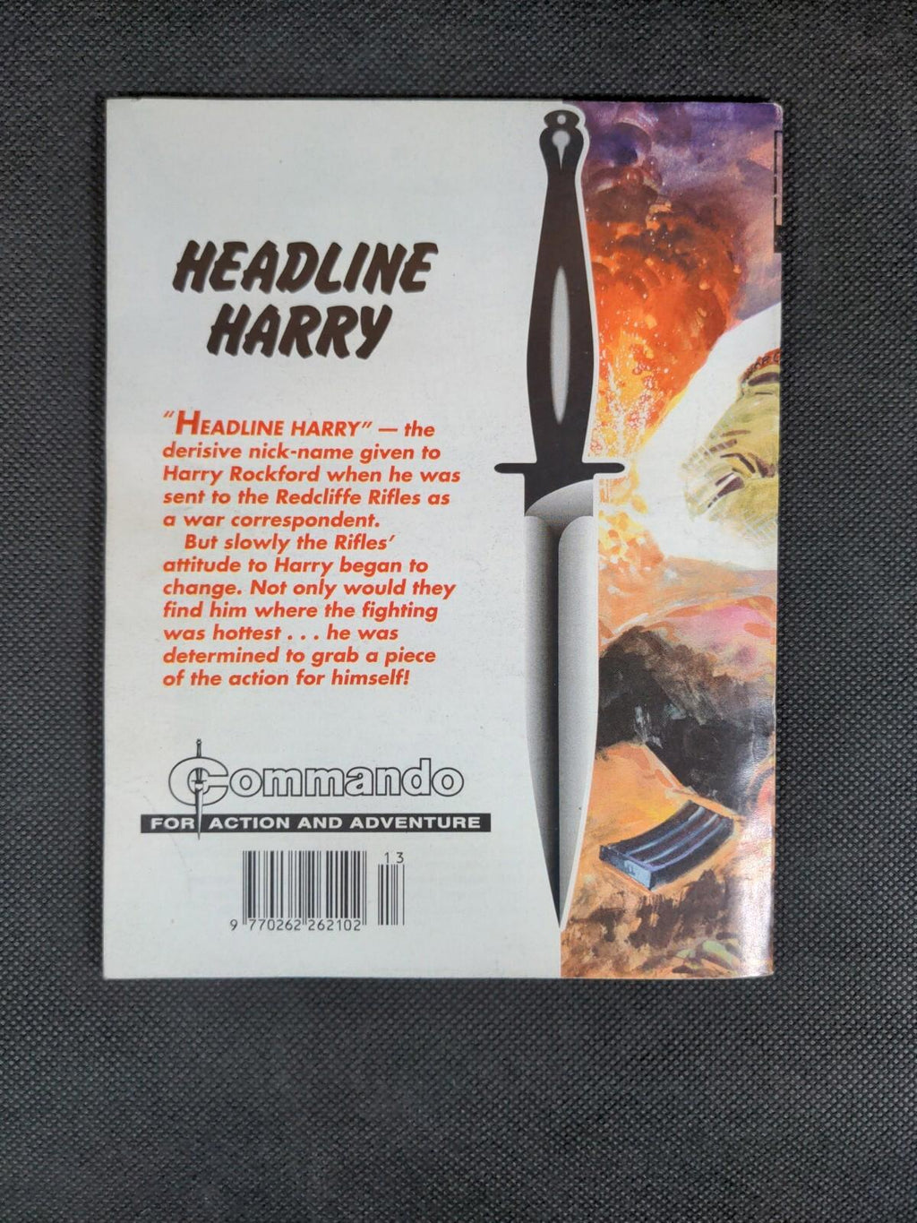 Commando Comic Issue Number 3541 Headline Harry