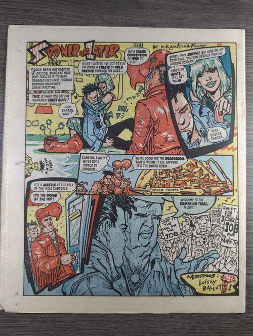 2000AD Prog 485 Featuring Judge Dread Comic Date 30th Aug 1986 Retro Comics