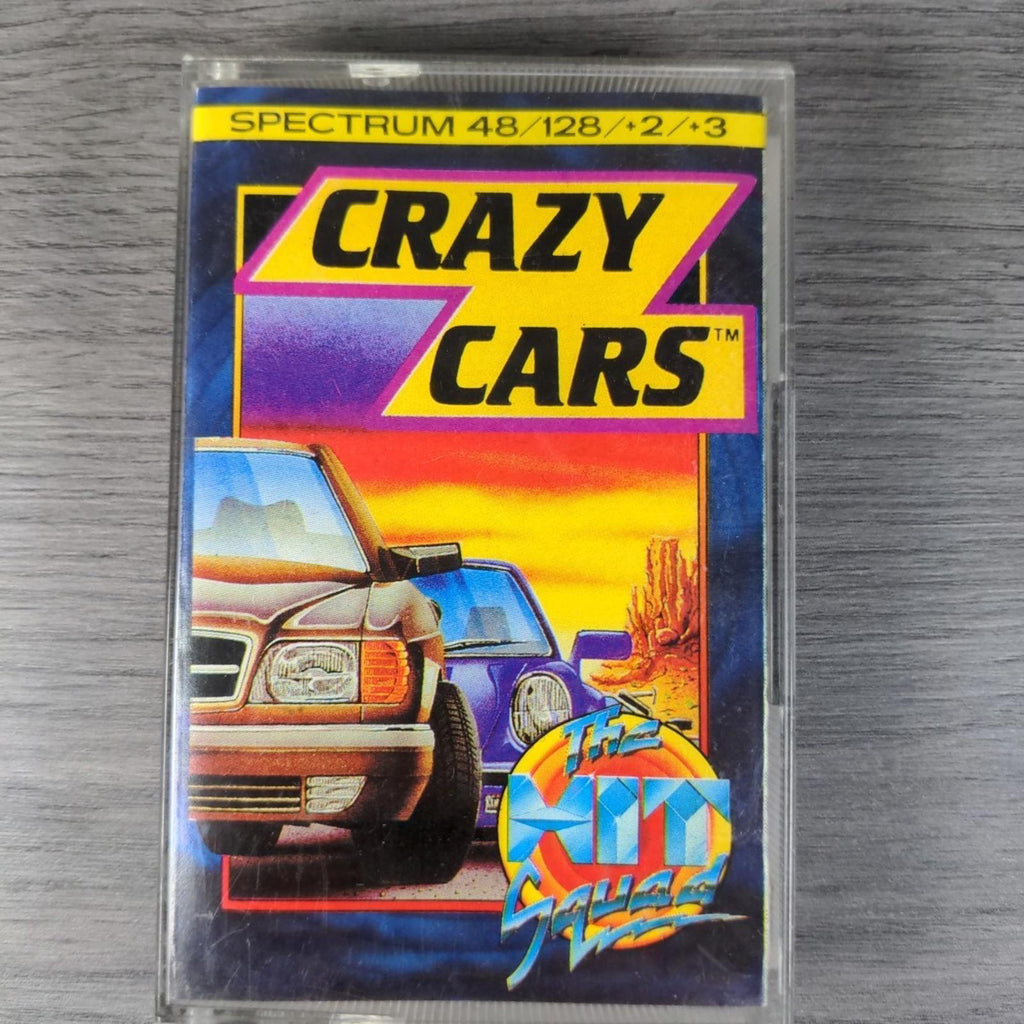 Crazy Cars  ZX Spectrum 48/128K Game Cassette The Hit Squad Tested & Working