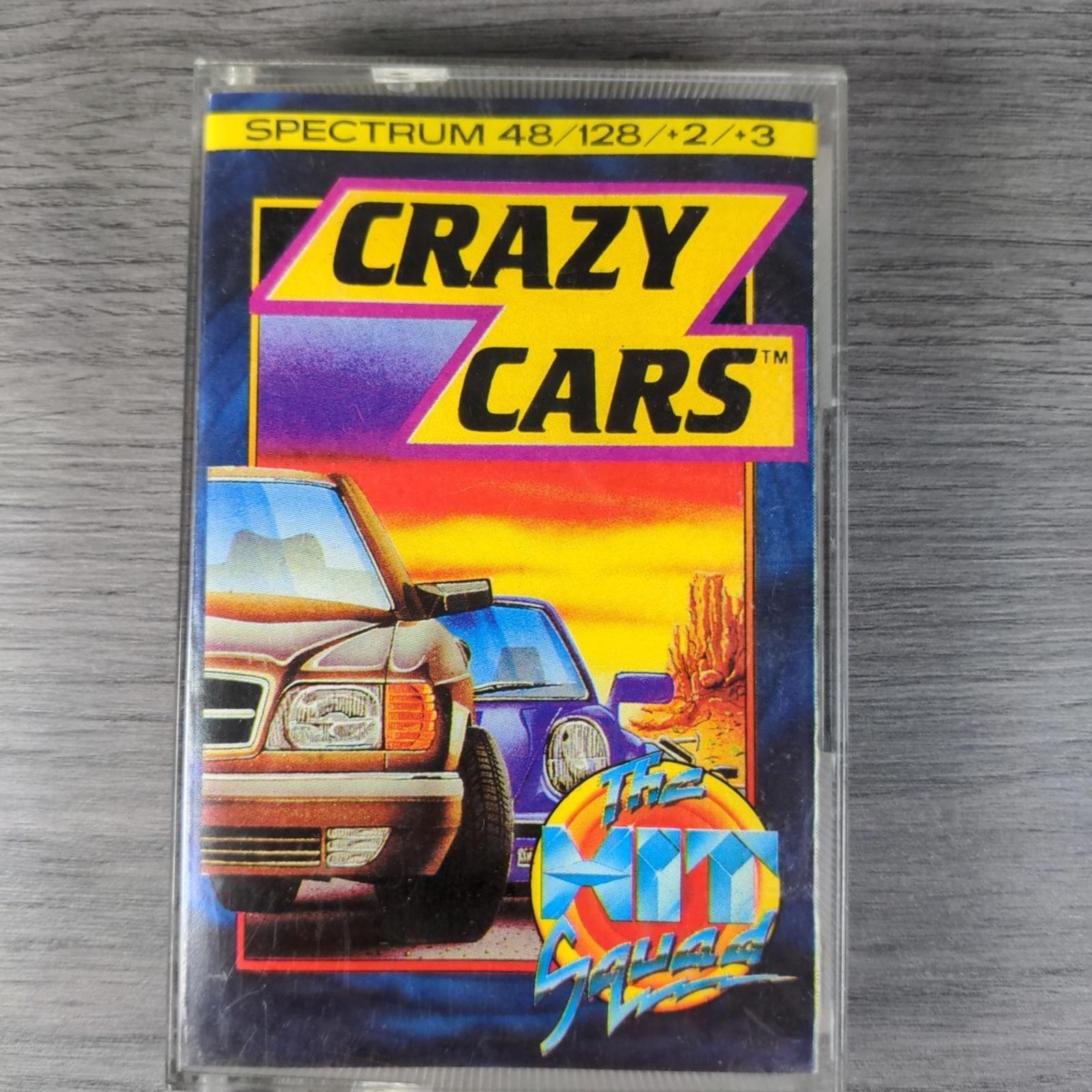 Crazy Cars  ZX Spectrum 48/128K Game Cassette The Hit Squad Tested & Working