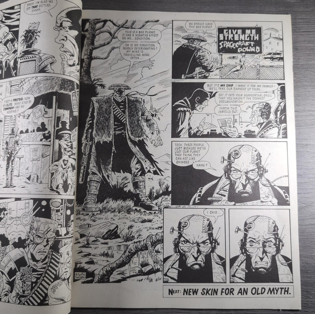 2000AD Prog 548 Featuring Judge Dredd 14th November 1987 Vintage Comic