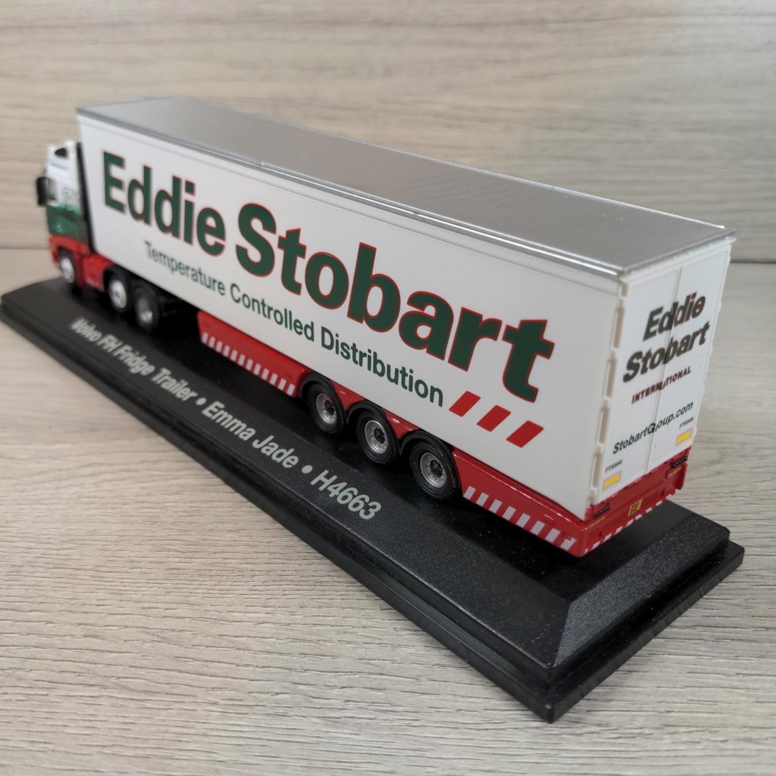 Atlas Editions Eddie Stobart Volvo FH Fridge Trailer Emma Jade H4663  1:76 Scale
