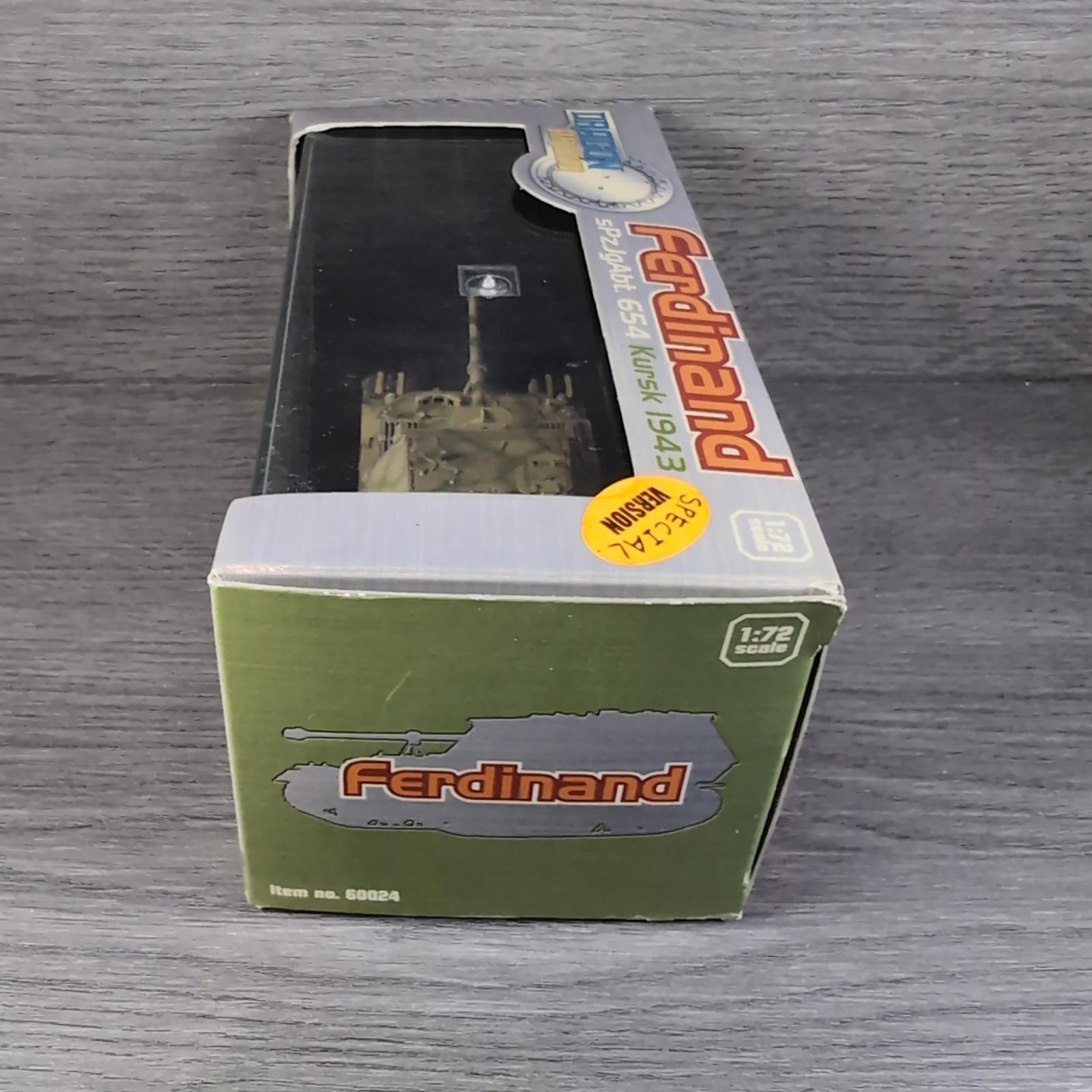 Dragon Armor Ferdinand sPzJgAbt.654 Kursk 1943 1:72 Scale Model - Retrorama UK