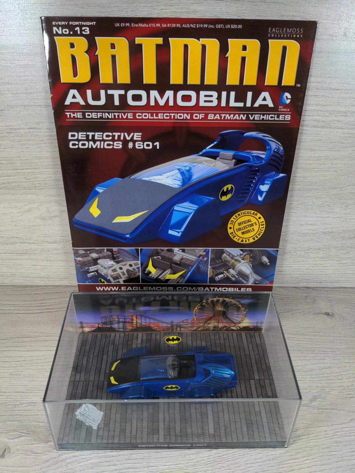 Eaglemoss Batman Automobilia No13 Detective Comics #601 DC Comics Dicast Model - Retrorama UK