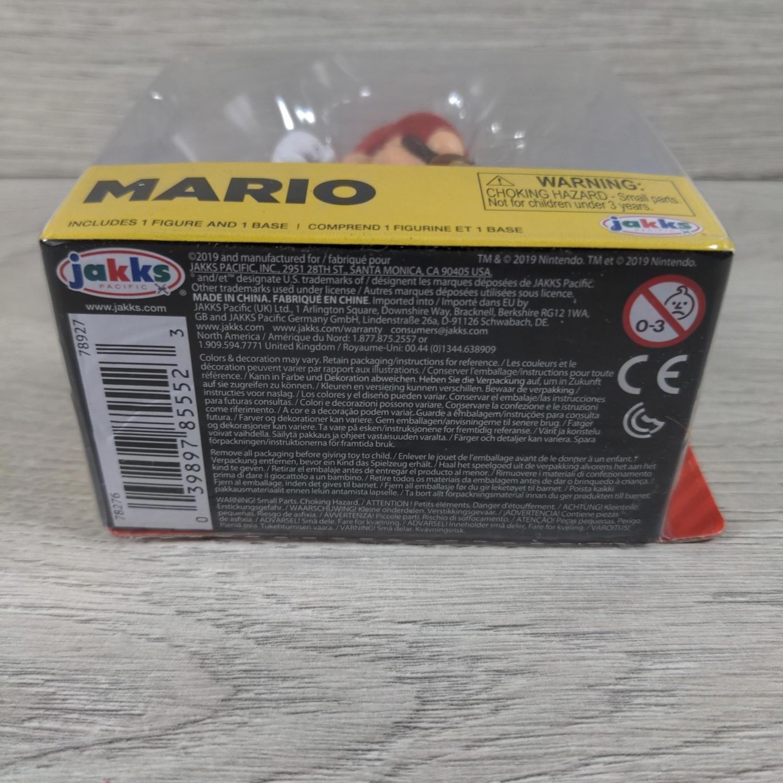 Super Mario - Mario 5cm Action Figure Jakks Pacific - Factory Sealed Pack