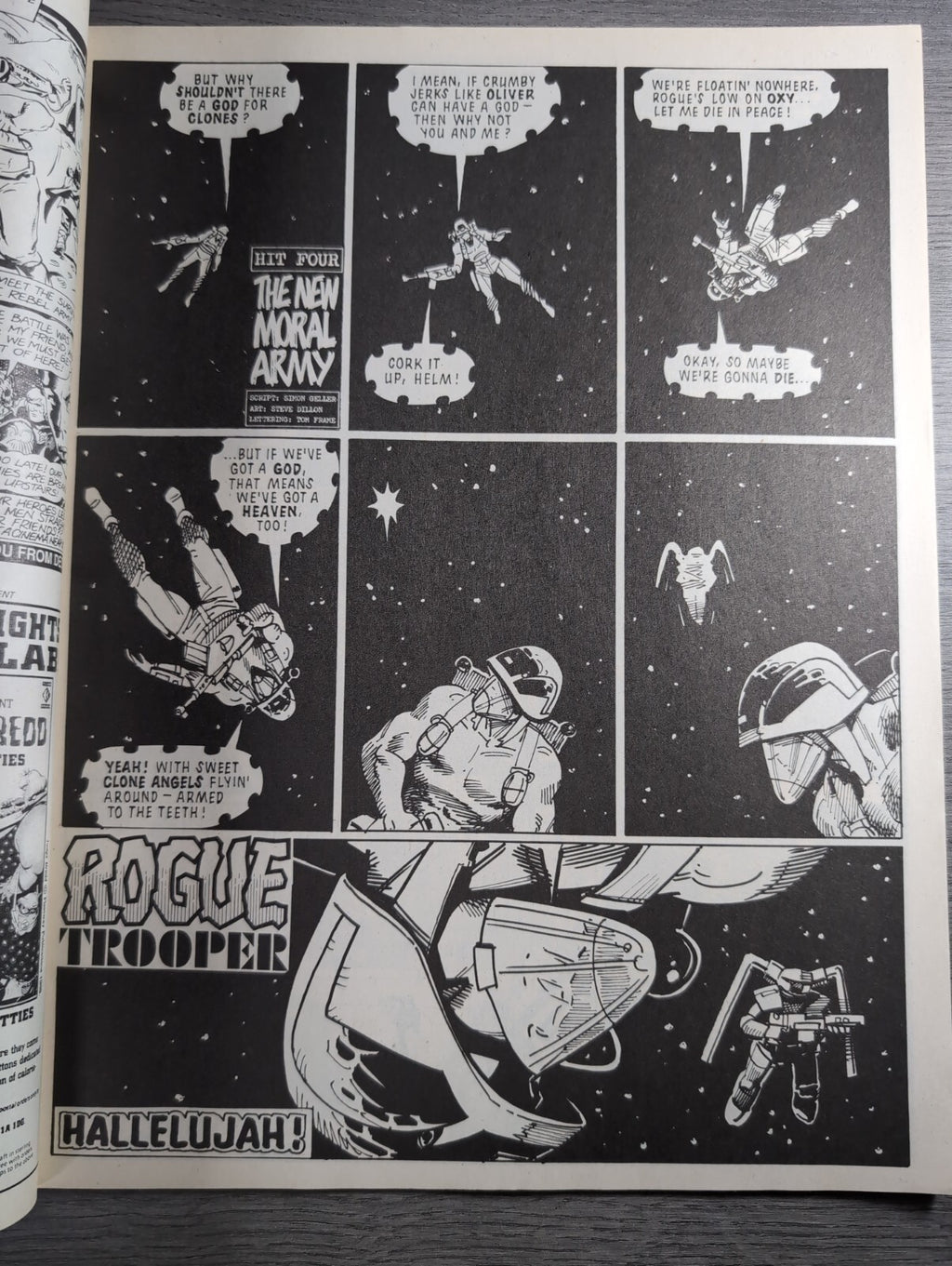 2000AD Prog 603 Featuring Judge Dread Comic 3rd Dec 1988 Vintage Retro Comic