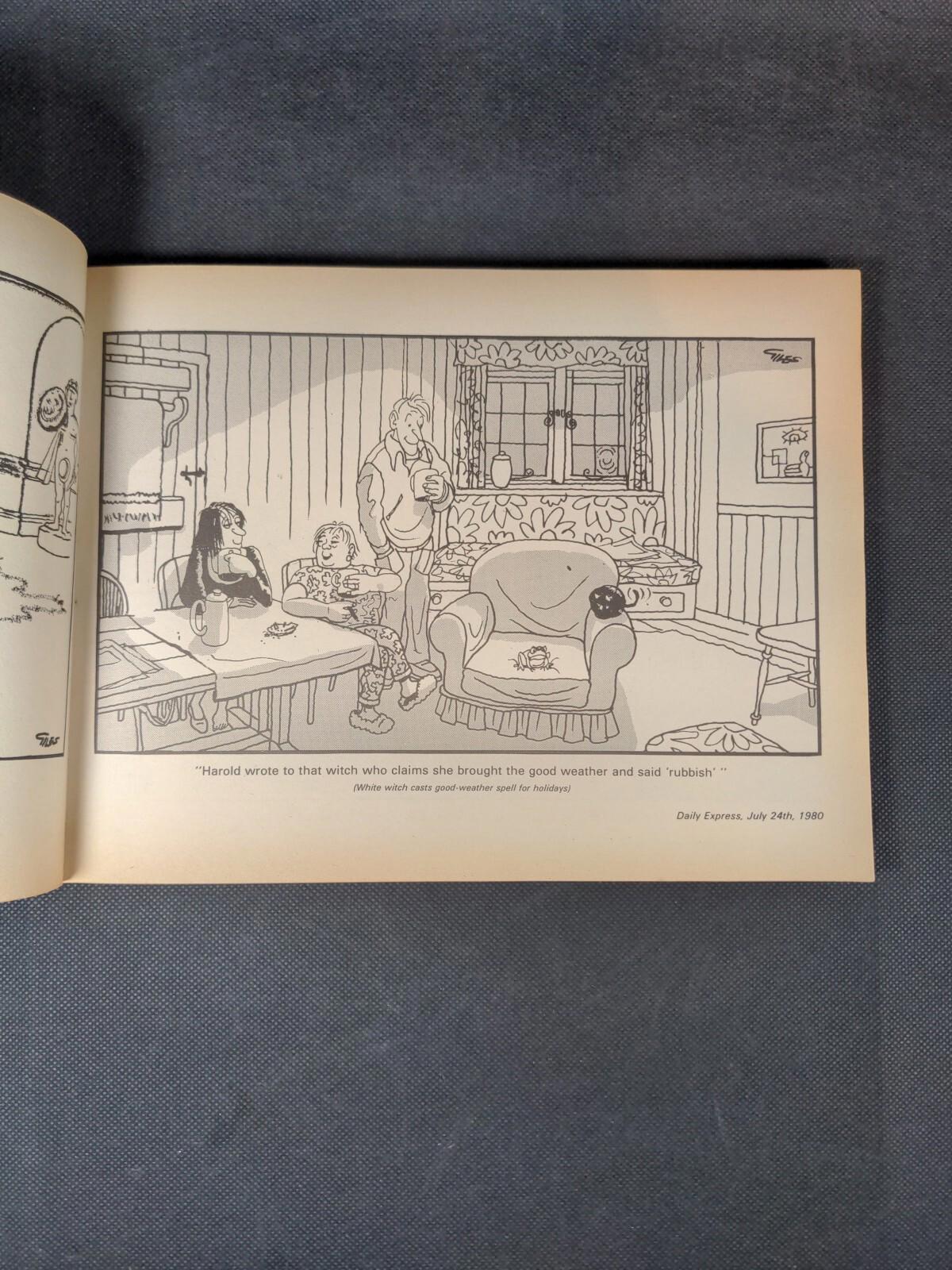 Giles Annual Thirty Fifth Series 1981 Cartoon Book Unclipped - Retrorama UK