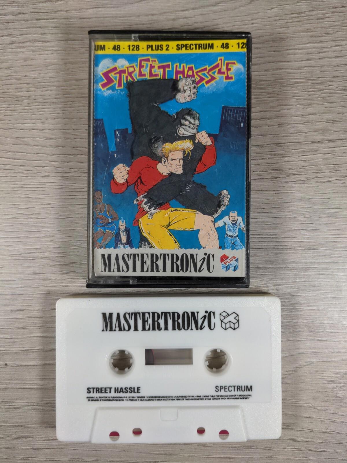 Street Hassle ZX Spectrum 48K 128K Game Cassette Mastertronic Tested & Working