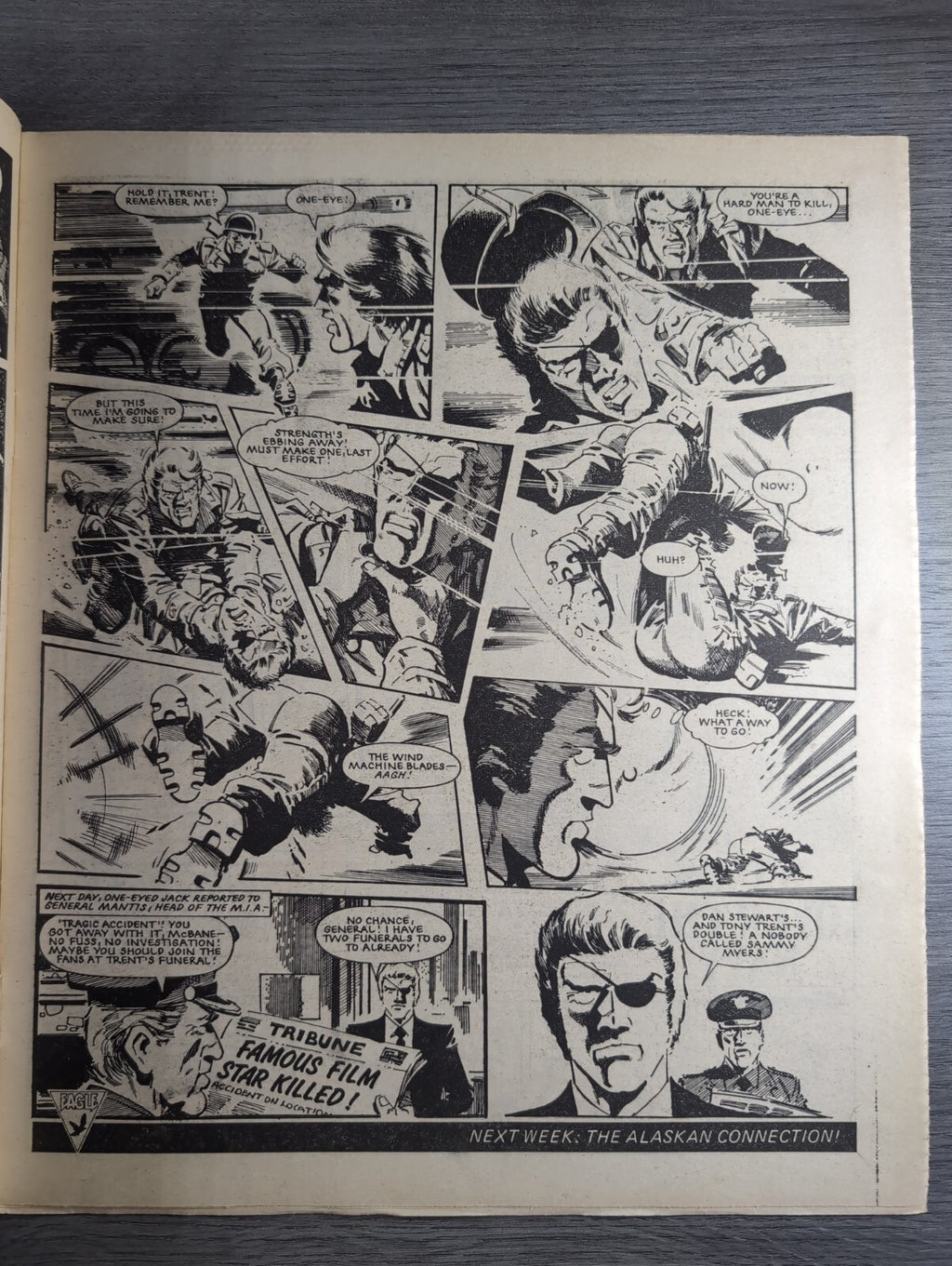 Eagle Comic Issue 14th July 1984 Vintage Retro UK Comic