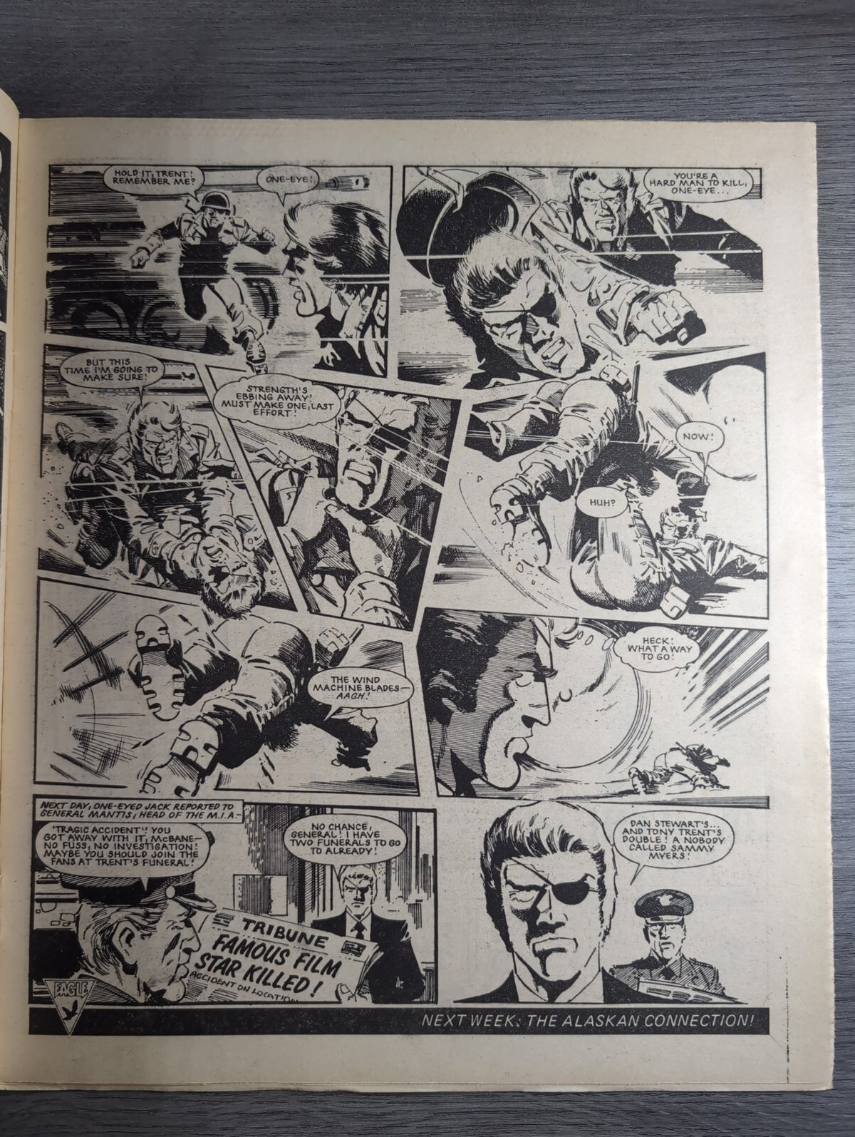 Eagle Comic Issue 14th July 1984 Vintage Retro UK Comic