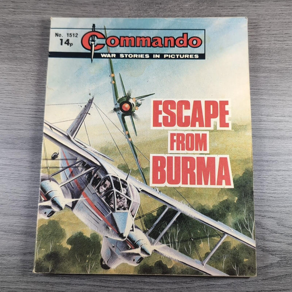 Commando Comic Issue Number 1512 Escape From Burma