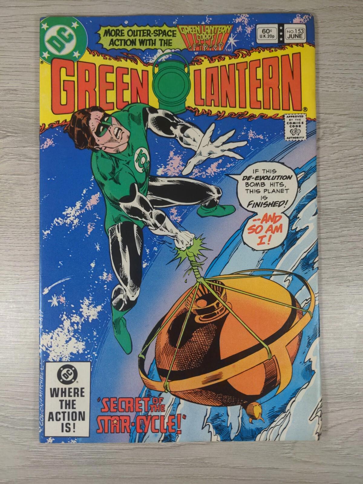 DC Comics Green Lantern #153 June 1982 - Vintage Comic - Retrorama UK