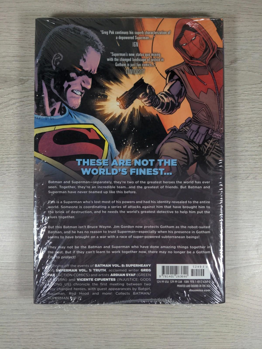 DC Batman/Superman Vol. 5 Truth Hurts by Greg Pak Graphic Novel Hardcover