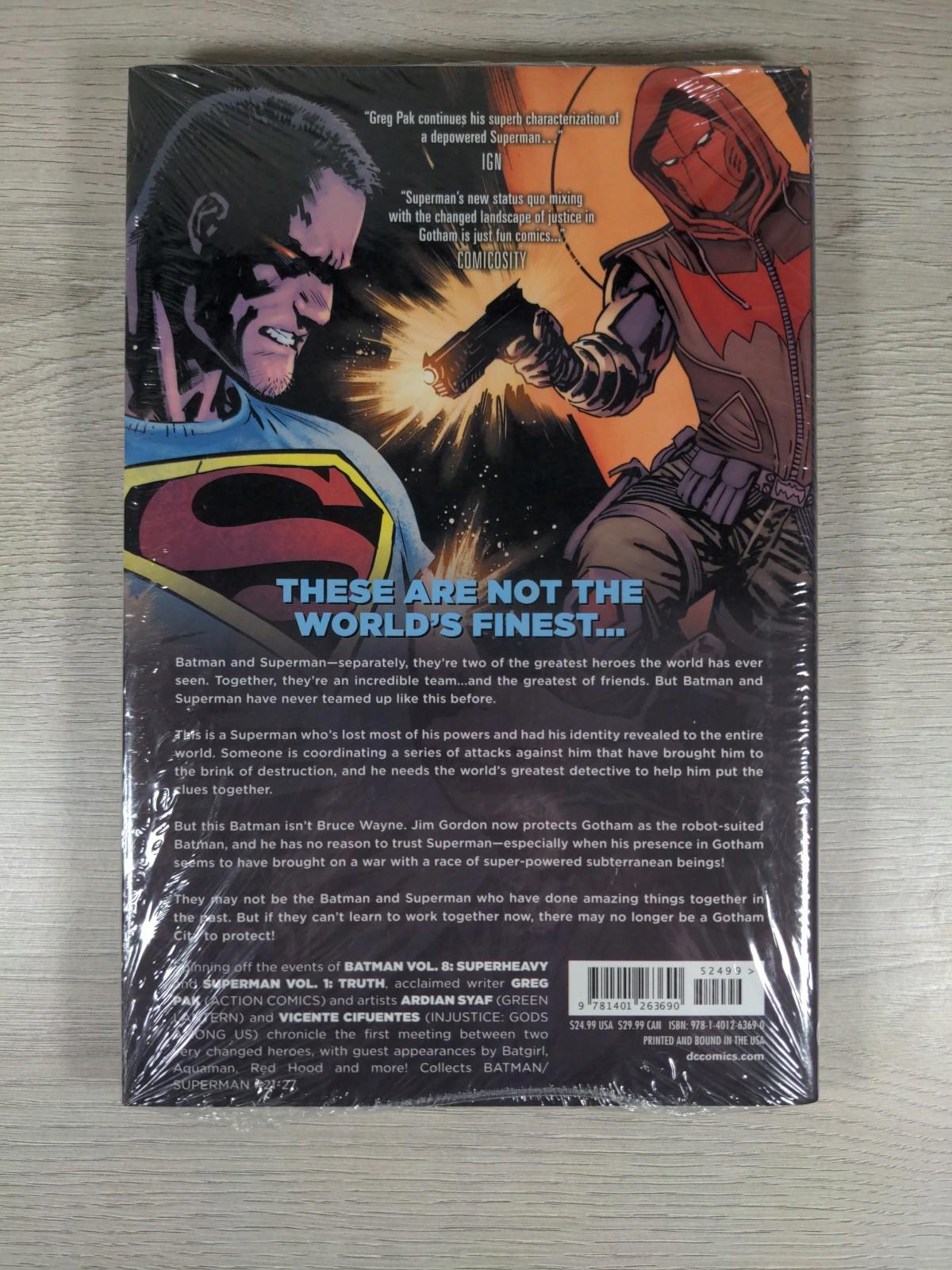 DC Batman/Superman Vol. 5 Truth Hurts by Greg Pak Graphic Novel Hardcover