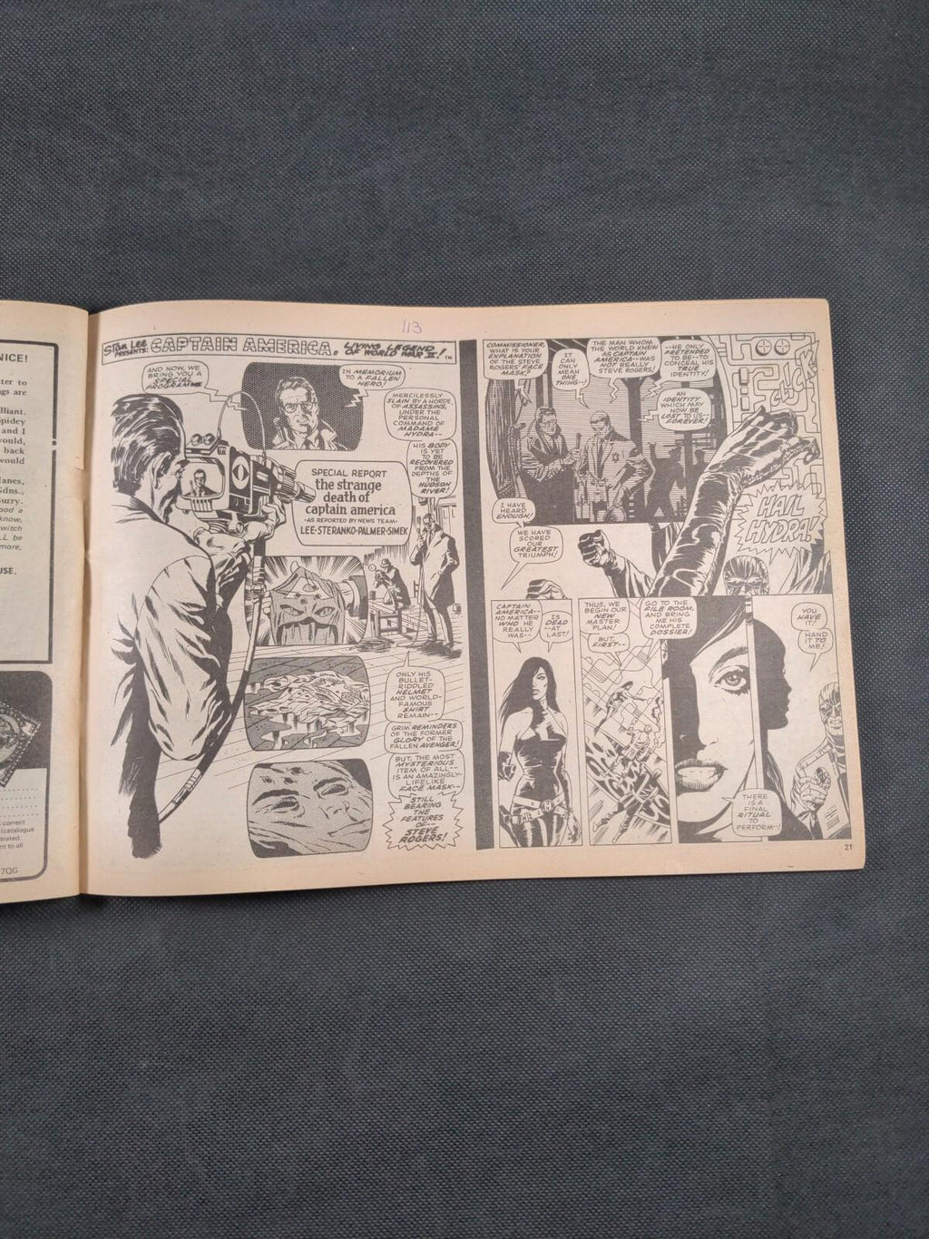 Marvel Comics  - Super Spider -Man - Issue No 206 January 1977 - Retrorama UK
