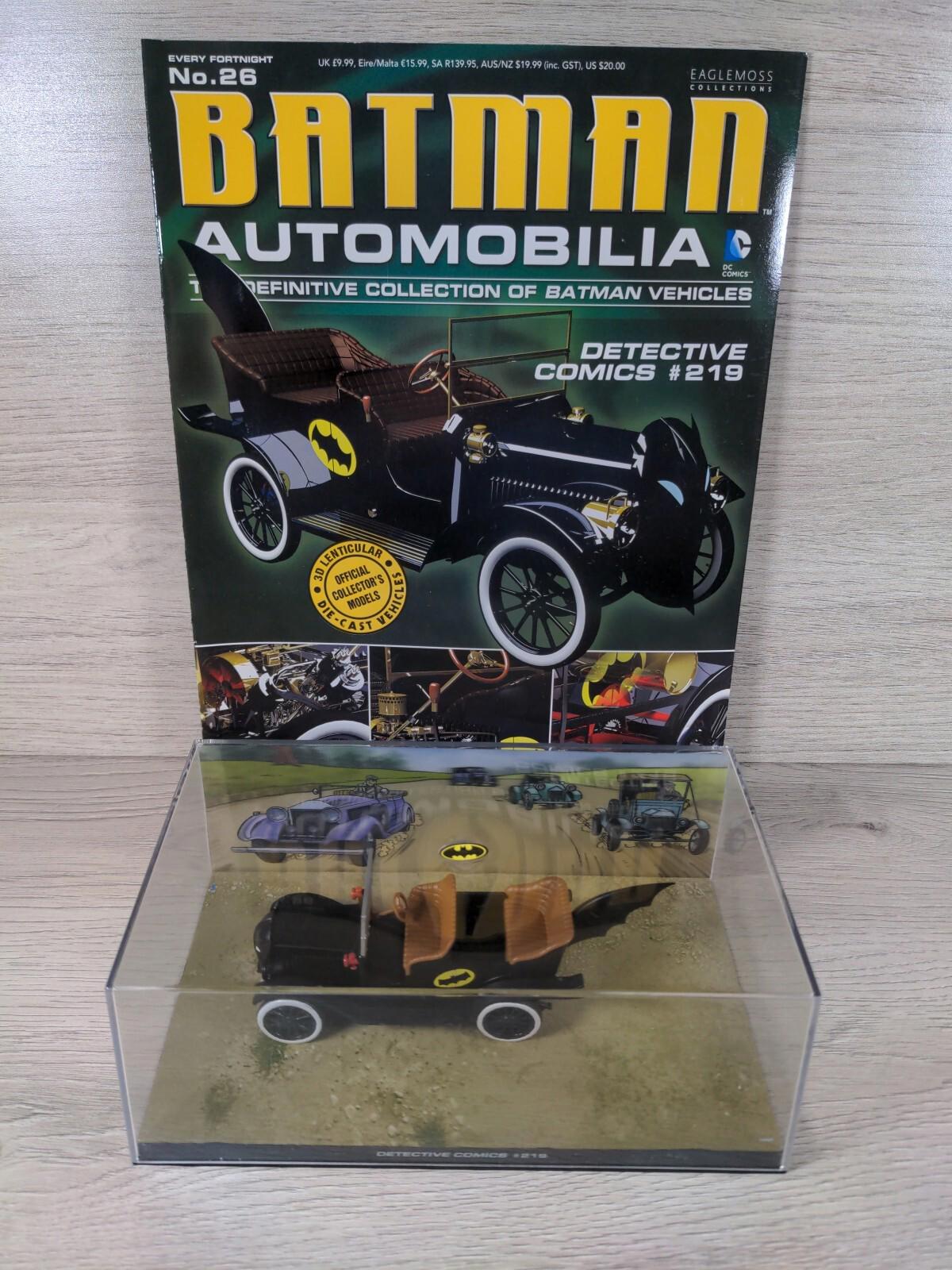 Eaglemoss Batman Automobilia No 26 Detective Comics #219 DC Comics Diecast Car - Retrorama UK