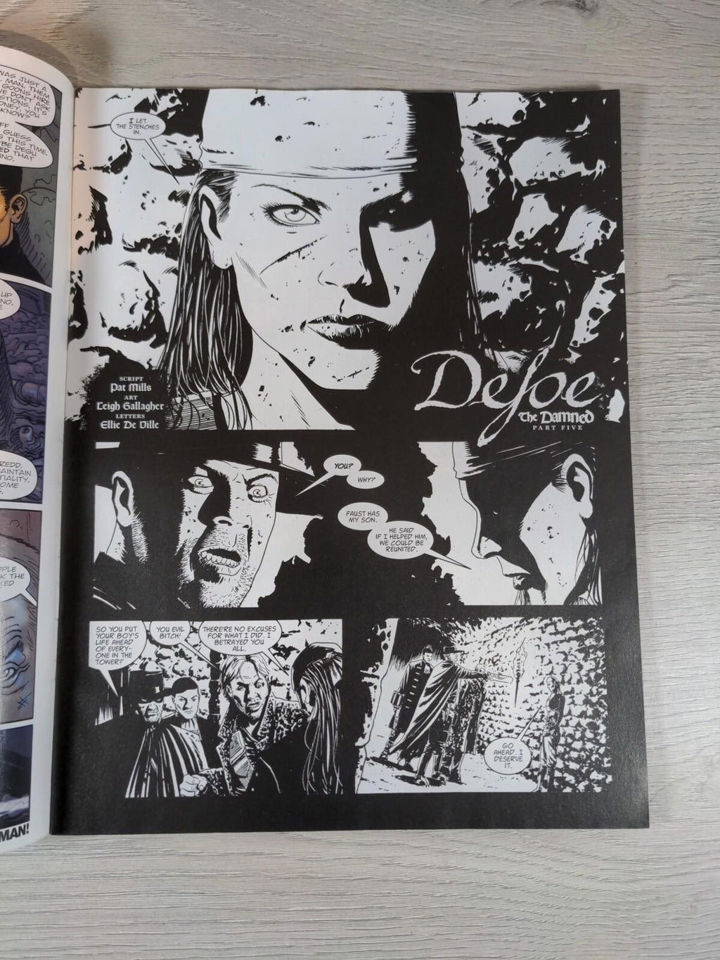 2000AD Comic Even Legends Die Prog 1840 Date 10th July 2013