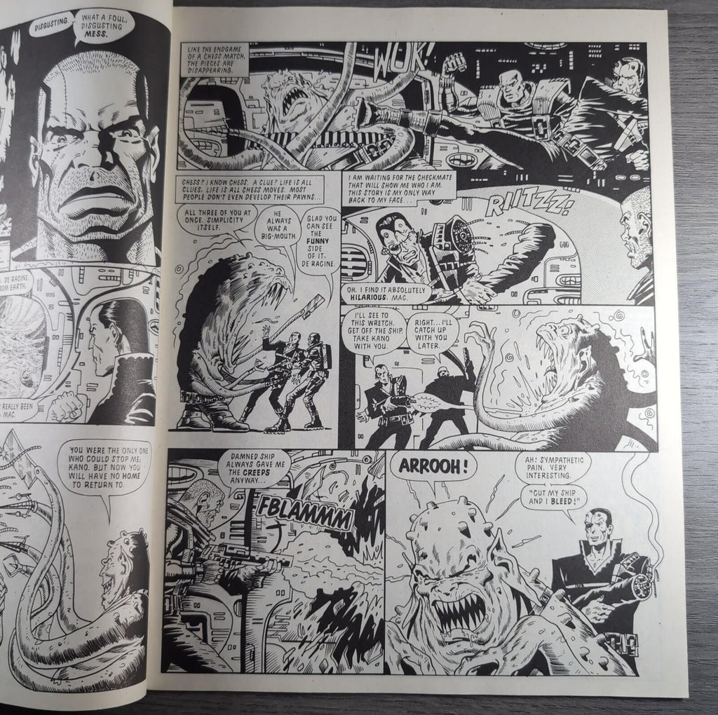 2000AD Prog 582 Featuring Judge Dredd 9th July 1988 Vintage Comic