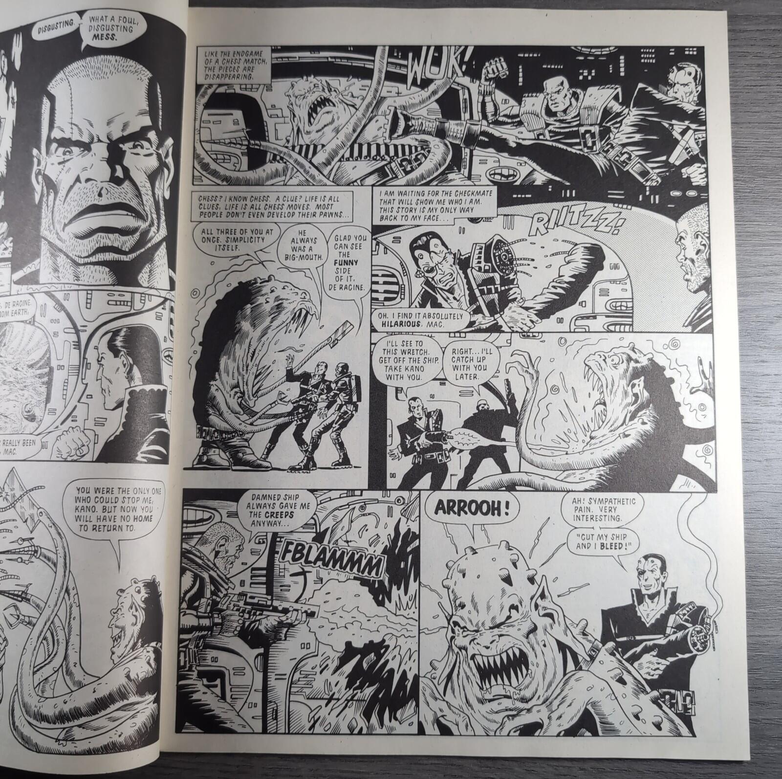 2000AD Prog 582 Featuring Judge Dredd 9th July 1988 Vintage Comic
