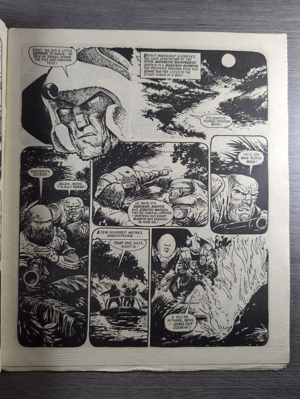 2000AD Prog 374 Featuring Judge Dredd Comic 23rd June 1984 Vintage Retro Comic