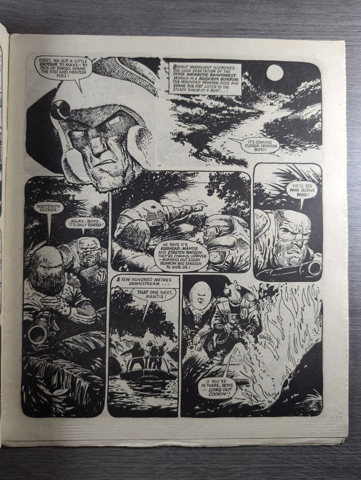 2000AD Prog 374 Featuring Judge Dredd Comic 23rd June 1984 Vintage Retro Comic