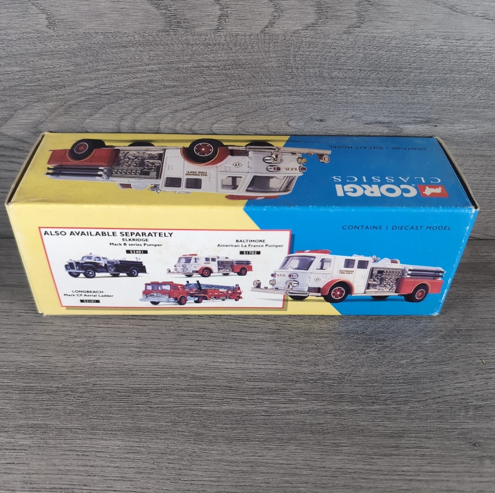 Corgi Classics Baltimore American La France Pumper 51702 Die-Cast Model