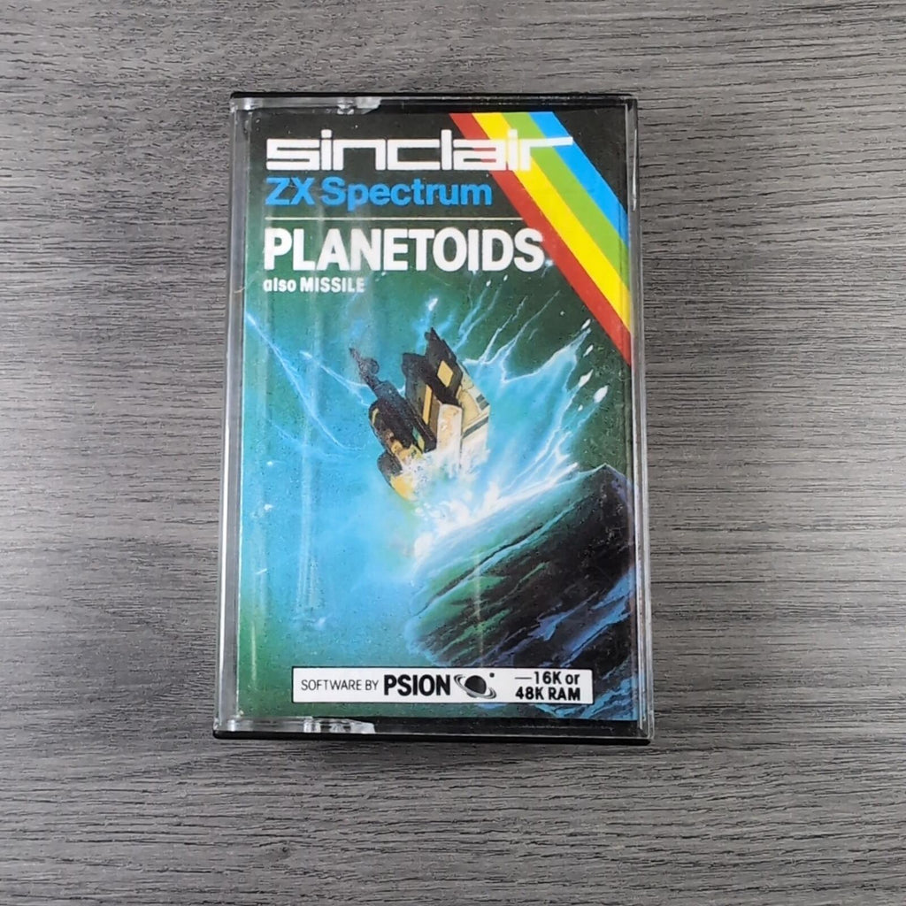 Planetoids (Missile) ZX Spectrum 16/48K Game Cassette Tested & Working