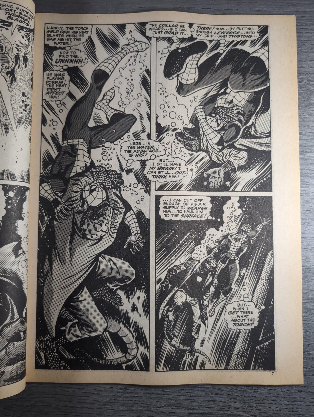 Spider-Man Comics Weekly No 95 Marvel Comics UK 7th December 1974 Vintage Comic