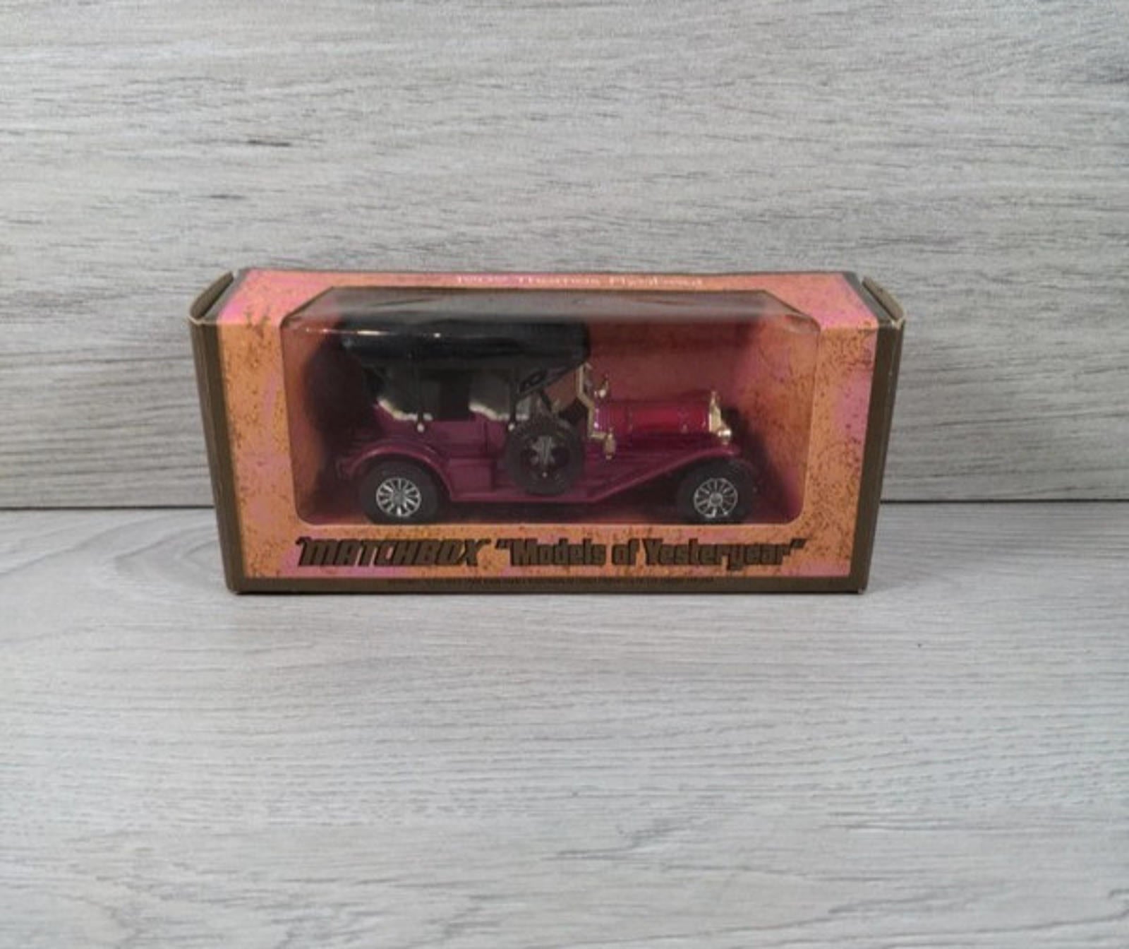 Matchbox Models Of Yesteryear Y-12 1909 Thomas Flyabout Diecast Car